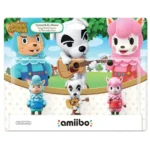 Animal Crossing - Cyrus, K.K., Reese amiibo Új, sérült dobozos!