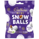Cadbury Mini Snow Balls, Csokihógolyók, 80g