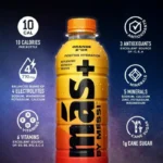 Más+ by Messi Orange D'or Hidratáló Sportital, 500ml