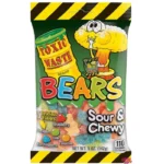 Toxic Waste Bears Sour and Chewy Savanyú Gumicukor, 142g