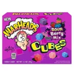 Warheads Sour Cubes Berry Mix, Savanyú Cukor 99g