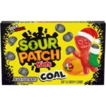 Sour Patch Kids Coal Black Raspberry Karácsonyi Savanyú Gumicukor,