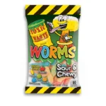 Toxic Waste Worms Savanyú Gumicukor Kukacok, 142g