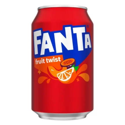 Fanta Fruit Twist Vegyes Gyümölcs ízű Szénsavas Üdítő 330ml