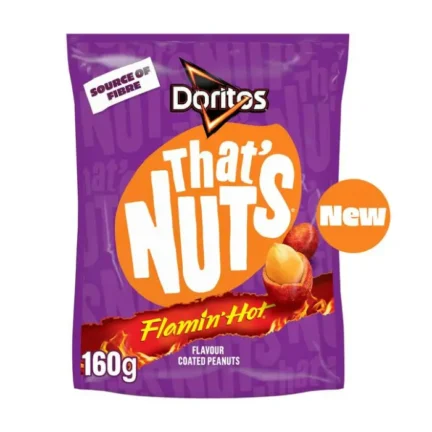 Doritos That's Nuts Flamin' Hot Csípős Mogyoró, 160g