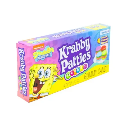 Krabby Patties Spongebob Colors Gumicukor, 72g