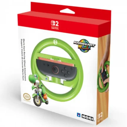 HORI Racing Wheel (Switch/Switch 2) - Yoshi
