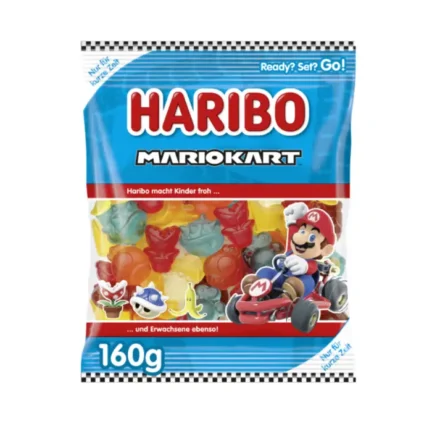 Haribo Mario Kart Super Mario Gumicukor 160g
