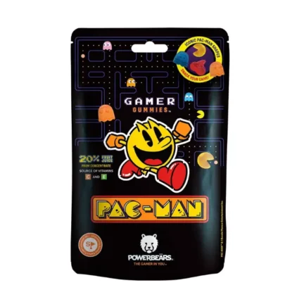 Pac-Man Gamer Gummies - Gyümölcsös Gumicukor 125g